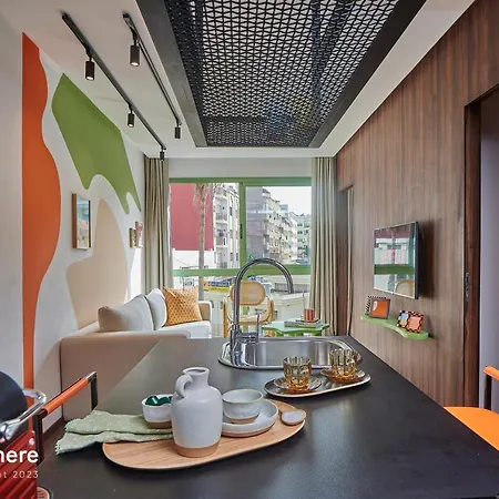 Stayhere Casablanca - Cil - Vibrant Residence Buitenkant foto