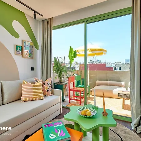 Stayhere Casablanca - Cil - Vibrant Residence Buitenkant foto